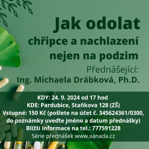24.9.2024 Přednáška www.XANADA.cz Jana Zlesáková