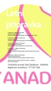 Letní přípravka 2025